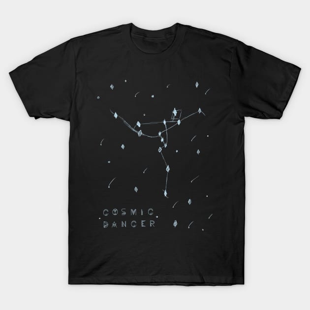 Cosmic Dancer 2nd Print T-Shirt by shawnison